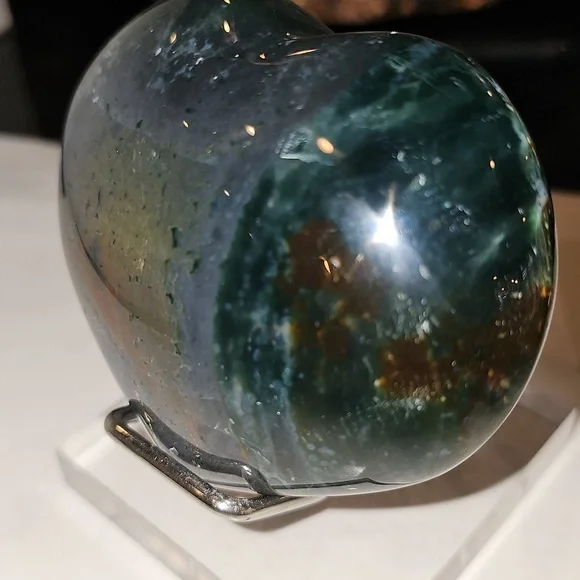 Jasper Heart Super Unique Colors!